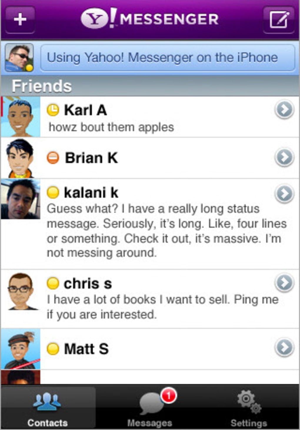 Yahoo messenger for mac os x yosemite 10 10 or later